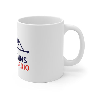 Mug — Mountains Are My Cardio - Humour Randonnée