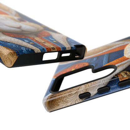 Le Lapin Gentilhomme : Portrait Brodé en Veston