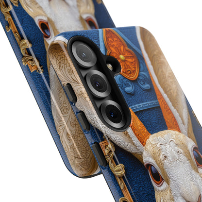 Le Lapin Gentilhomme : Portrait Brodé en Veston