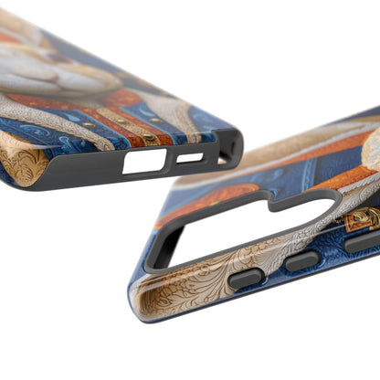 Le Lapin Gentilhomme : Portrait Brodé en Veston