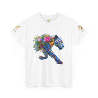 Jaguar Mécano-Botanique : Art Conceptuel de la Nature Futuriste T-shirt essentiel