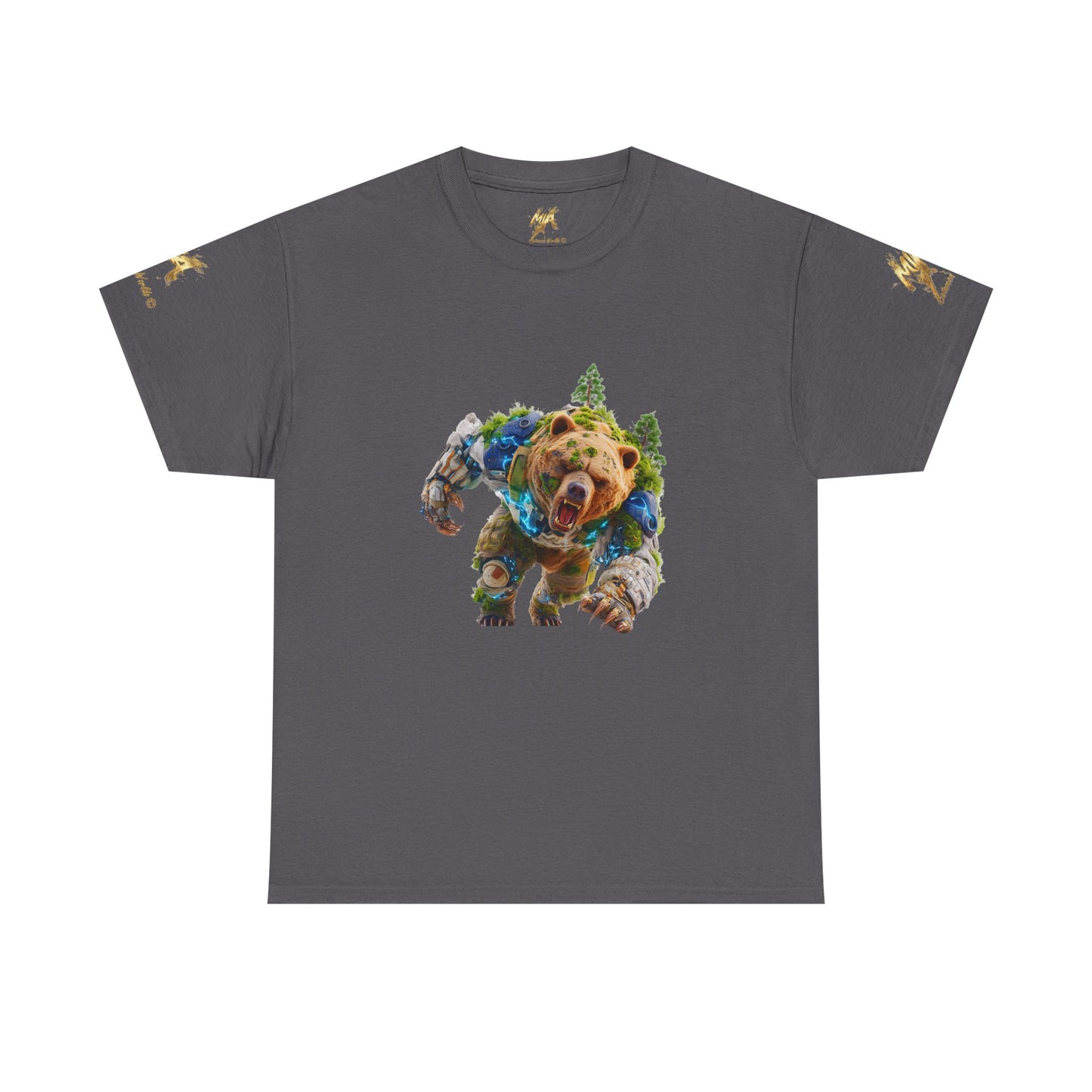 Grizzly Gardien de la Forêt : Créature Biopunk Mécha