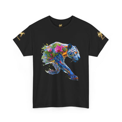 Jaguar Mécano-Botanique : Art Conceptuel de la Nature Futuriste T-shirt essentiel