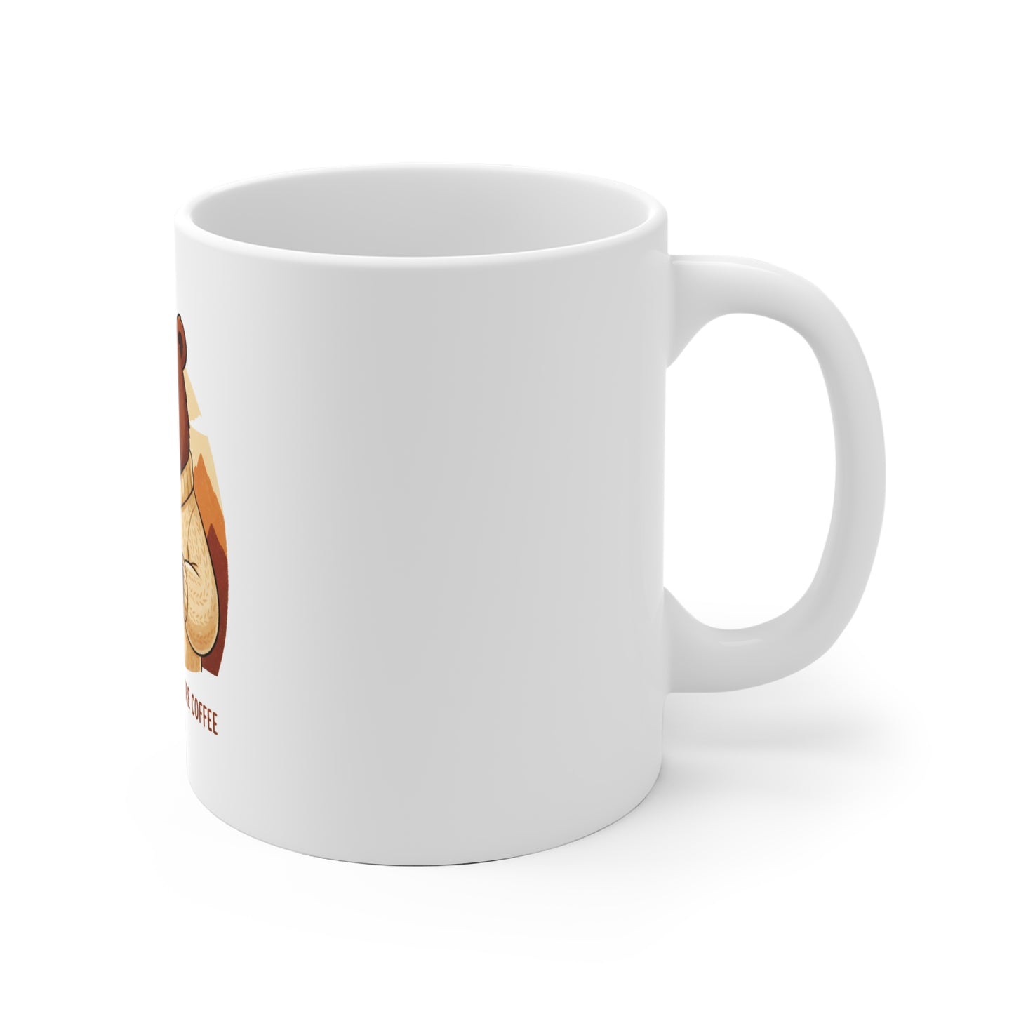Mug - Humour Ours Grincheux et Café