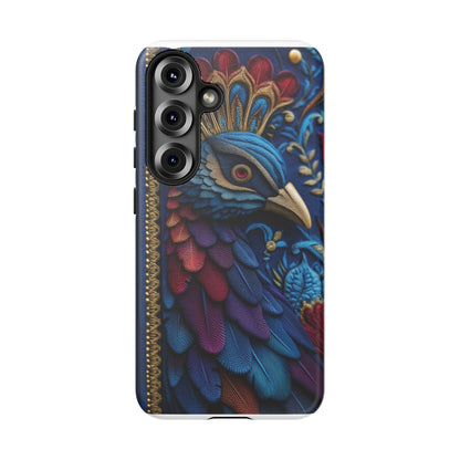 Leather Feather Eagle Sculpture Case — "Aigle Impérial"