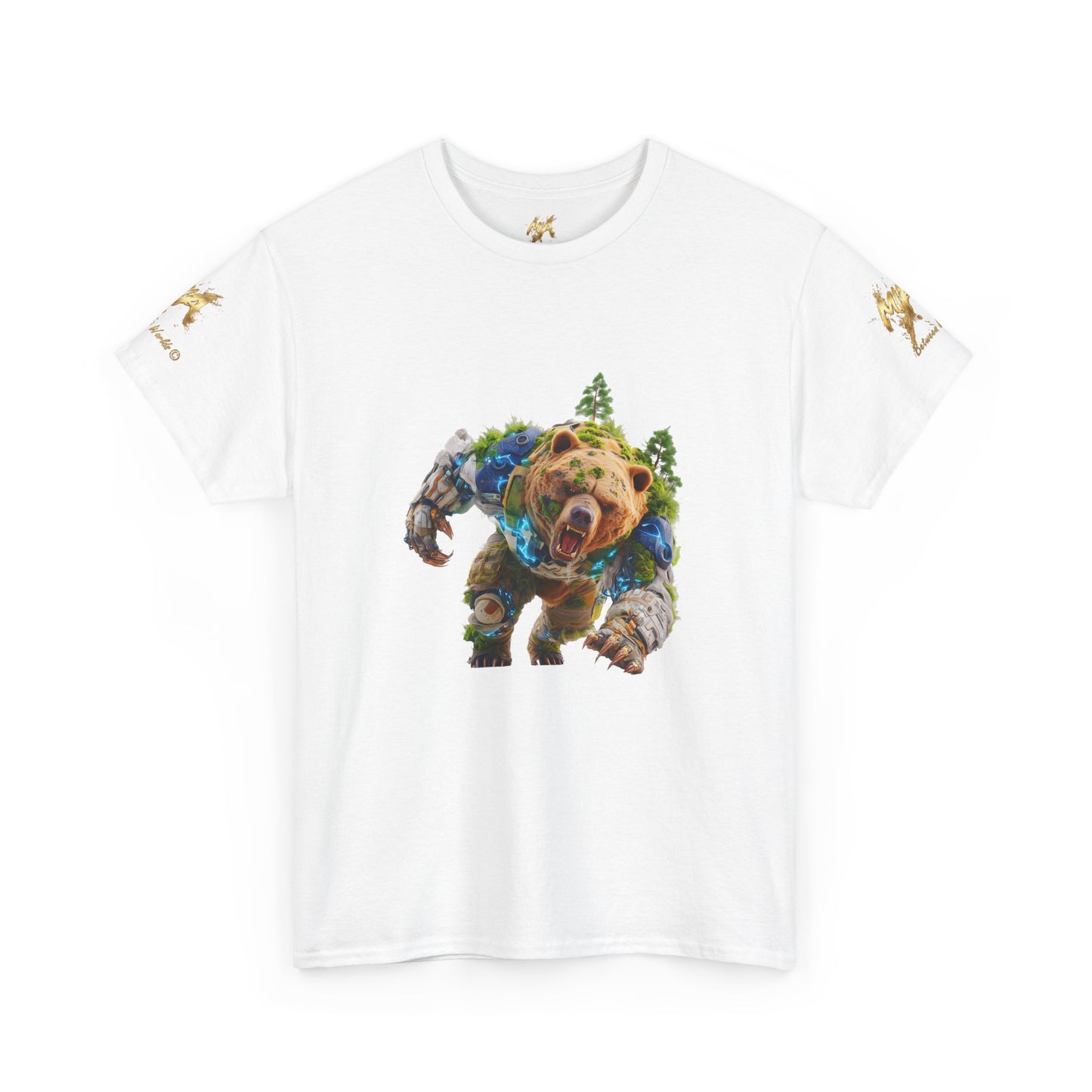 Grizzly Gardien de la Forêt : Créature Biopunk Mécha