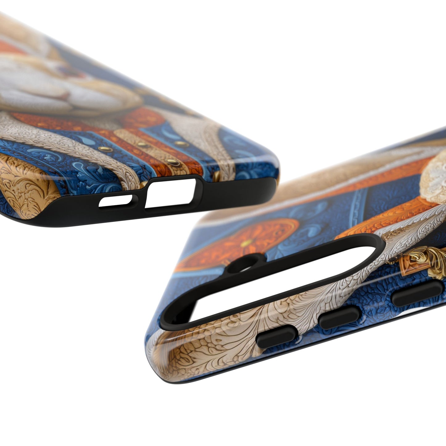 Le Lapin Gentilhomme : Portrait Brodé en Veston