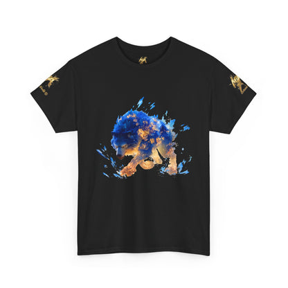 Loup Esprit du Froid et de la Flamme : Art Fantastique Cristallin