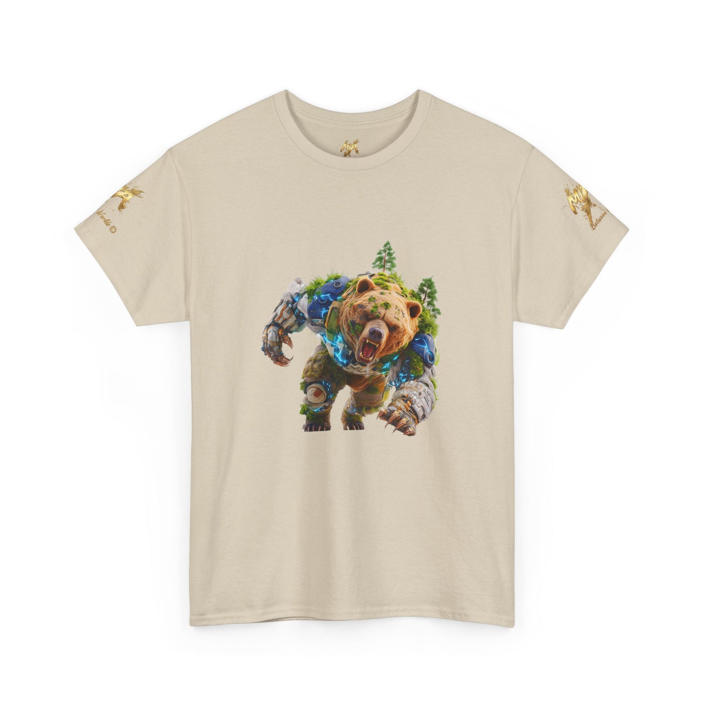 Grizzly Gardien de la Forêt : Créature Biopunk Mécha