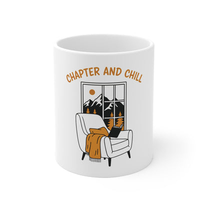 Mug - Lecture Cosy et Vue Montagne