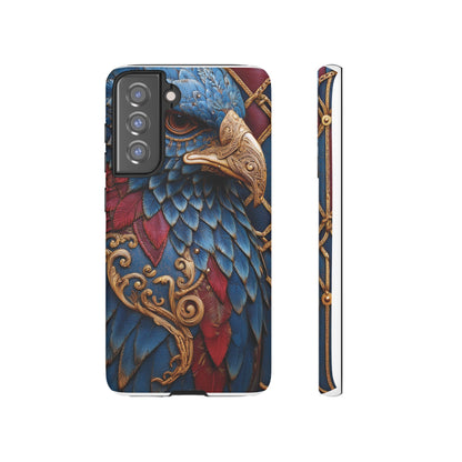 Leather Feather Eagle Sculpture Case — "Aigle Impérial"