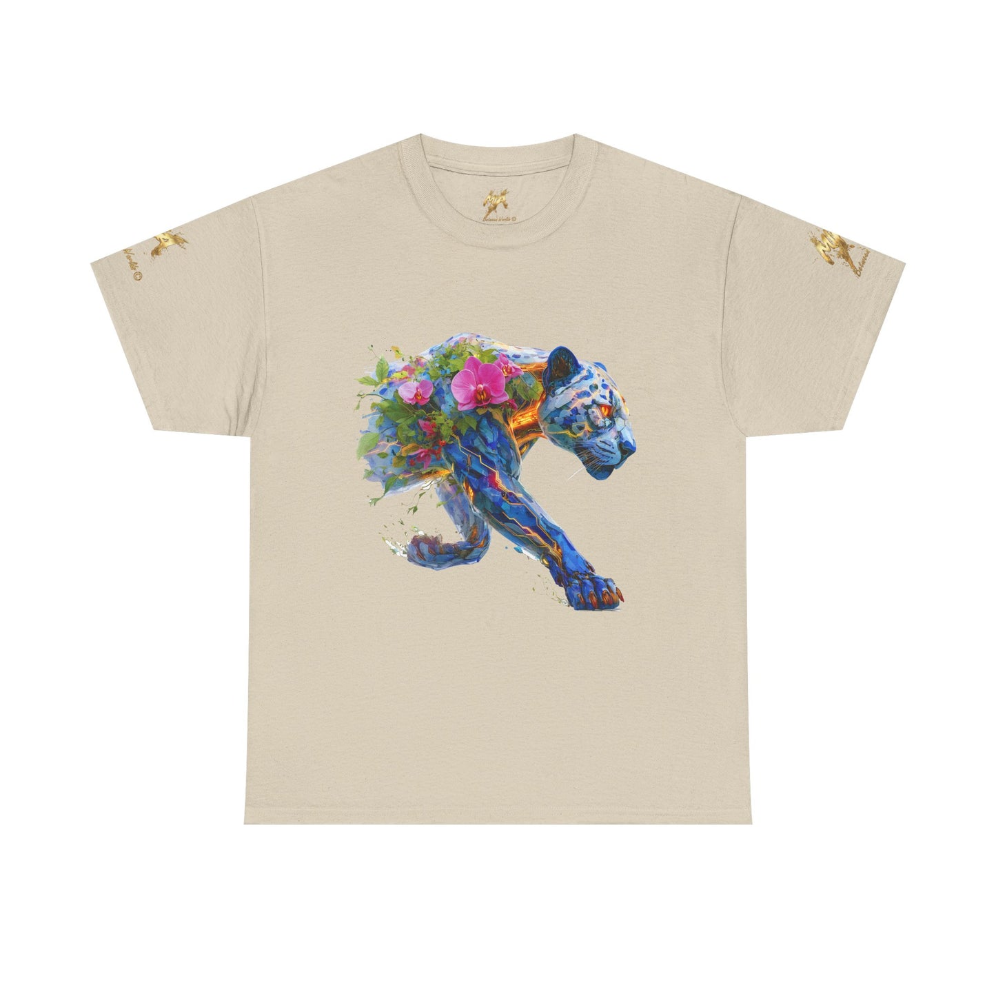 Jaguar Mécano-Botanique : Art Conceptuel de la Nature Futuriste T-shirt essentiel