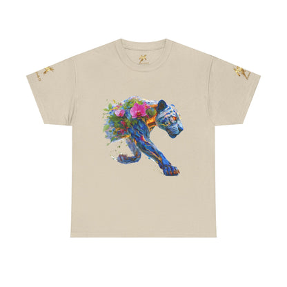 Jaguar Mécano-Botanique : Art Conceptuel de la Nature Futuriste T-shirt essentiel