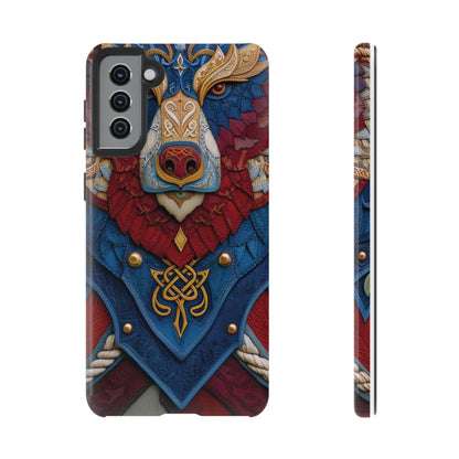 L'Ours Guerrier : Totem Celtique sur Cuir et Or