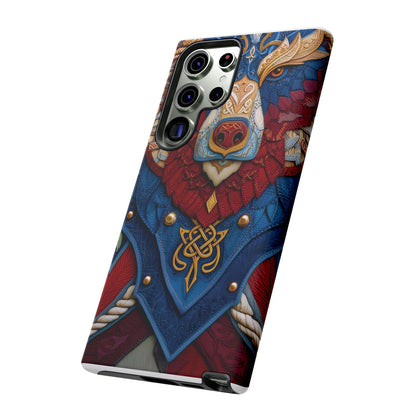 L'Ours Guerrier : Totem Celtique sur Cuir et Or