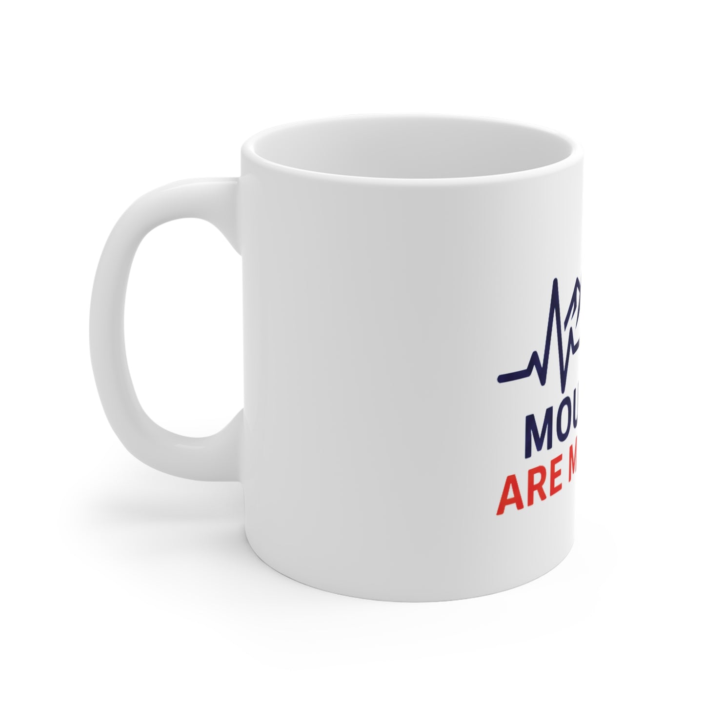 Mug — Mountains Are My Cardio - Humour Randonnée