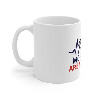 Mug — Mountains Are My Cardio - Humour Randonnée