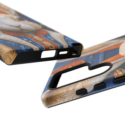 Le Lapin Gentilhomme : Portrait Brodé en Veston