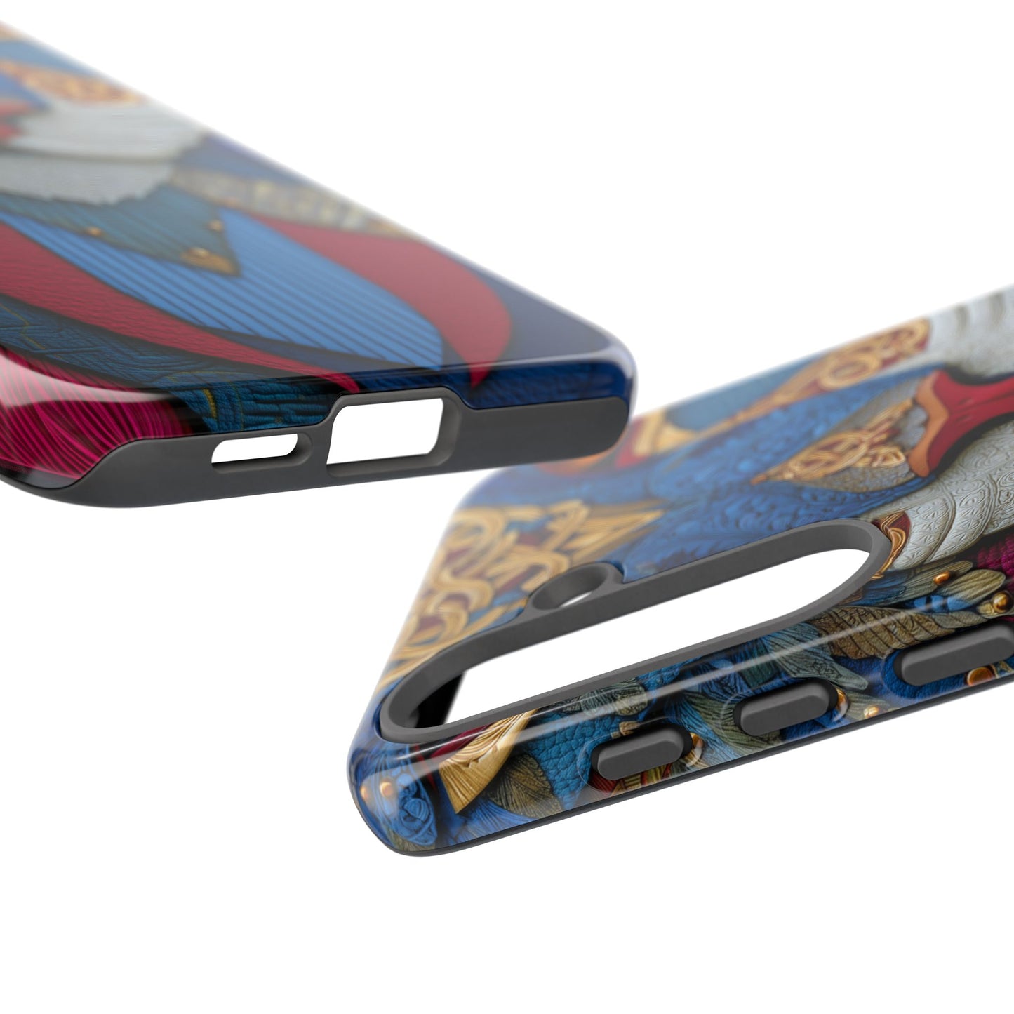 Chat Sacré : Masque Celtique en Cuir et Or