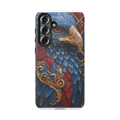Leather Feather Eagle Sculpture Case — "Aigle Impérial"