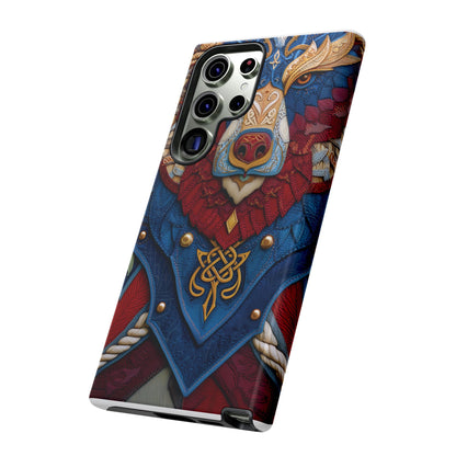 L'Ours Guerrier : Totem Celtique sur Cuir et Or