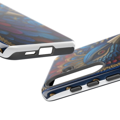 Paon Royal : Broderie de Luxe et Plumes Précieuses