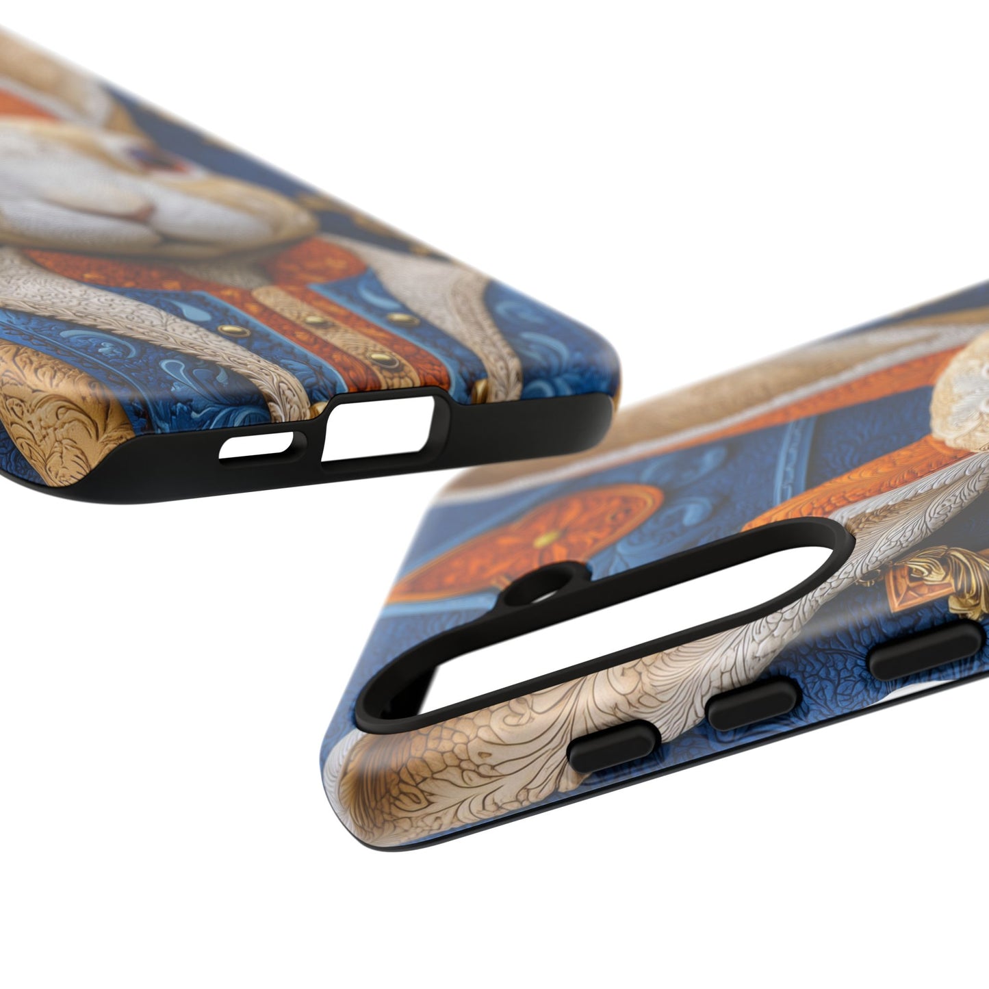 Le Lapin Gentilhomme : Portrait Brodé en Veston