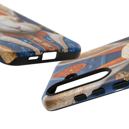 Le Lapin Gentilhomme : Portrait Brodé en Veston