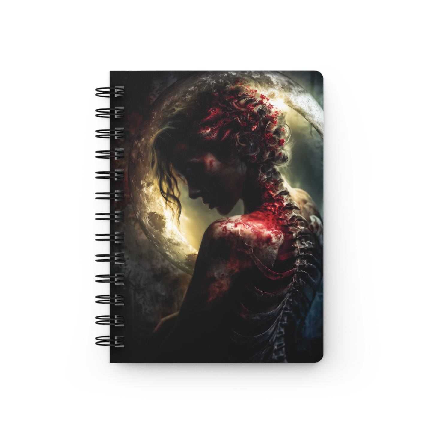 Le Sang sur l'Épine Lunaire – Sacrifice Gothique et Croissant de Lune