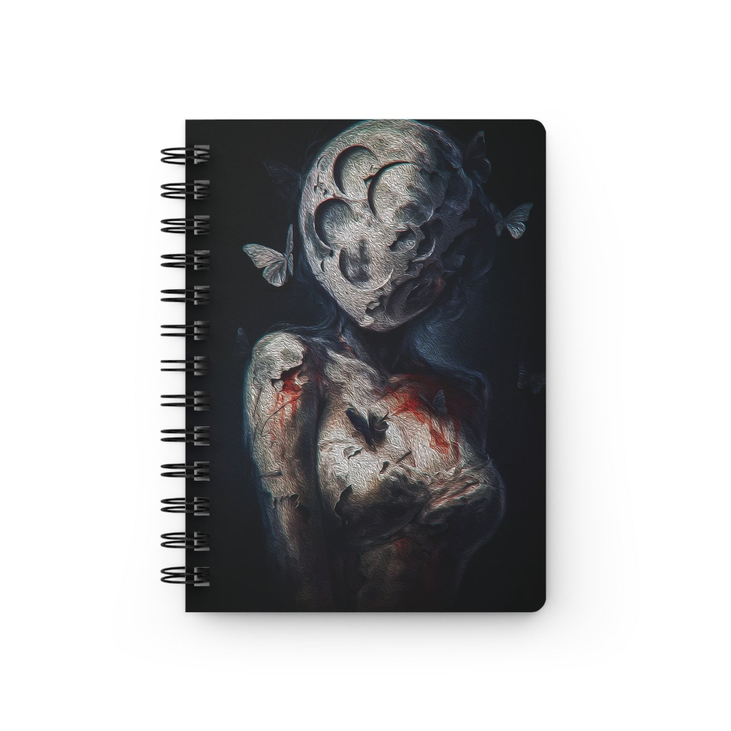 Métamorphose Lunaire et Cicatrices - Art Sombre Gothique