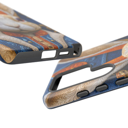 Le Lapin Gentilhomme : Portrait Brodé en Veston