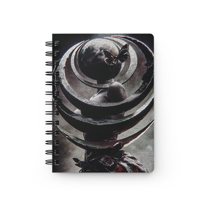 L'Architecte Lunaire – Spirale Cosmique et Papillon de Minuit