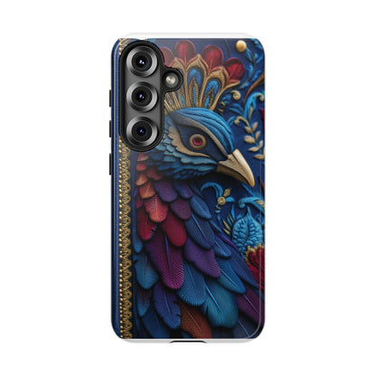 Leather Feather Eagle Sculpture Case — "Aigle Impérial"