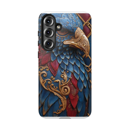 Leather Feather Eagle Sculpture Case — "Aigle Impérial"